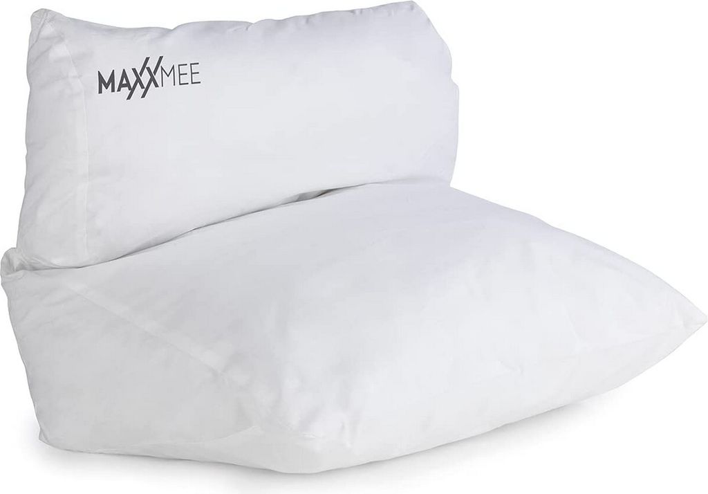 MAXXMEE Flip-Kissen - Flexibles Doppelkissen - weiß Produktbild 