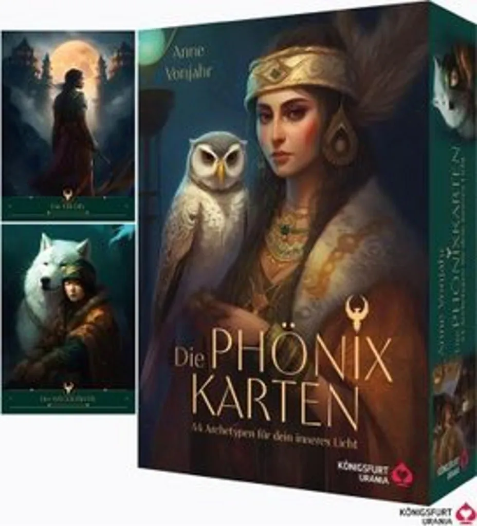 Die Phönix-Karten : outil de méditation 44 cartes pour le bien-être