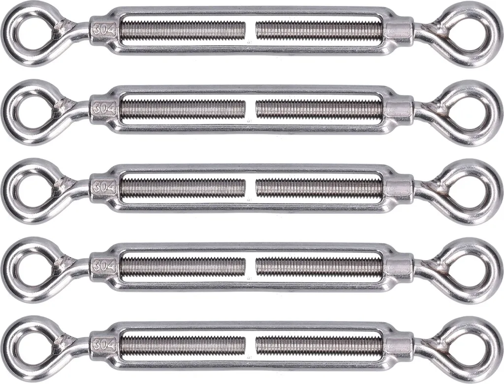 Kit Tension Voile d'Ombrage M10 Inox - Tendeur pour Installation de Terrasse