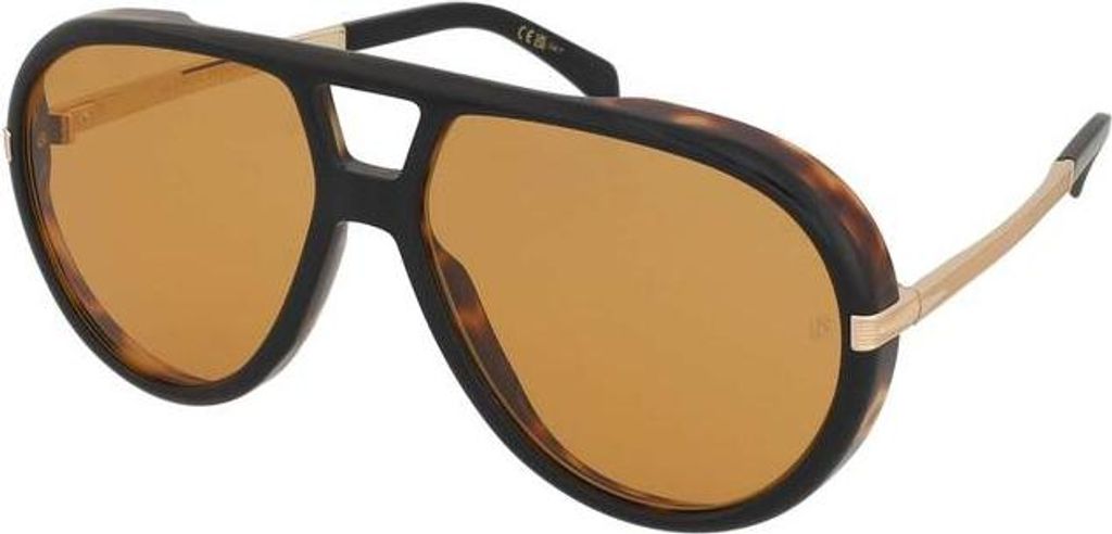 David Beckham DB 99/VOYAGER BLACK HAVANA GOLD/ ORANGE 61/15/145 Herrenbrillen Sonnenbrillen