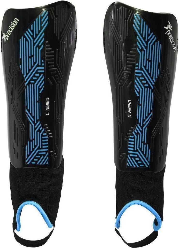 Precision - Herren/Damen Unisex Schienbeinschutz "Origin.0" RD2301 (XS) (Schwarz/Blaugrün)