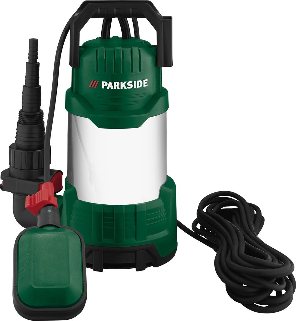 Parkside Elektro Klarwasser-Tauchpumpe Gartenpumpe EDS Produktbild 