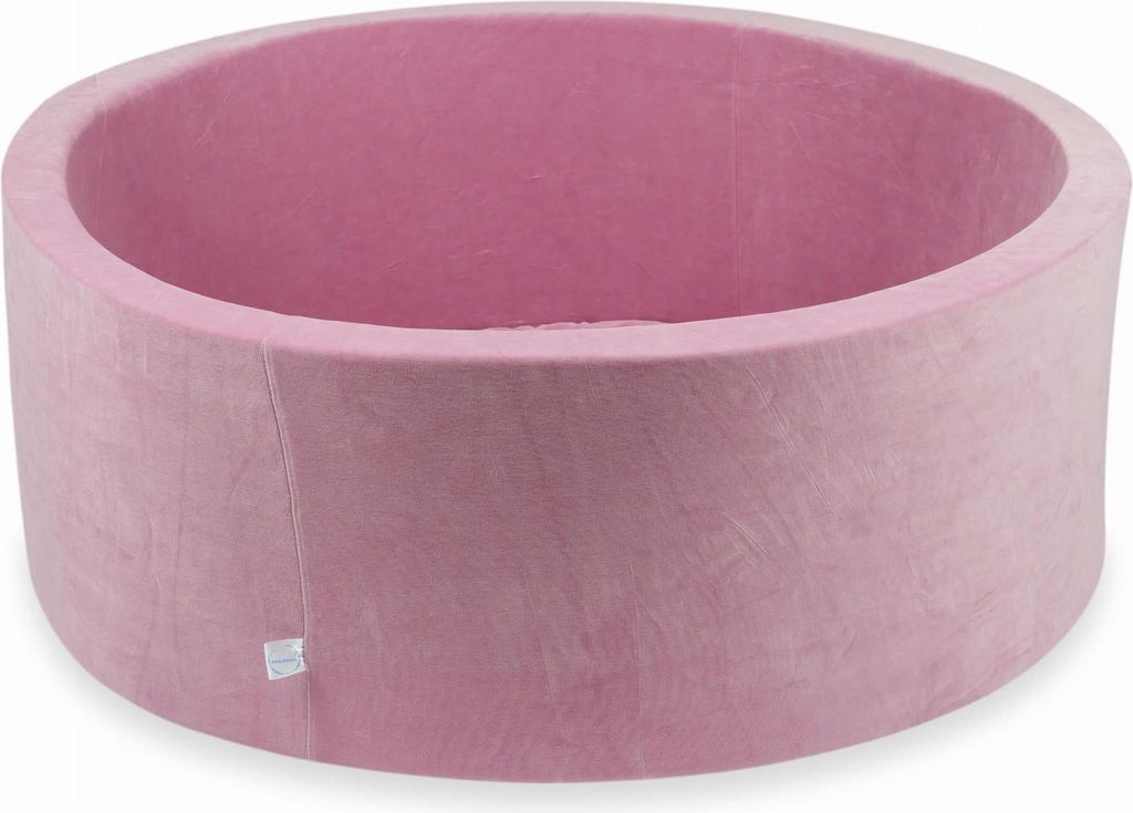 Trockenpool 110x40cm Velvet Soft Pink ohne Bälle