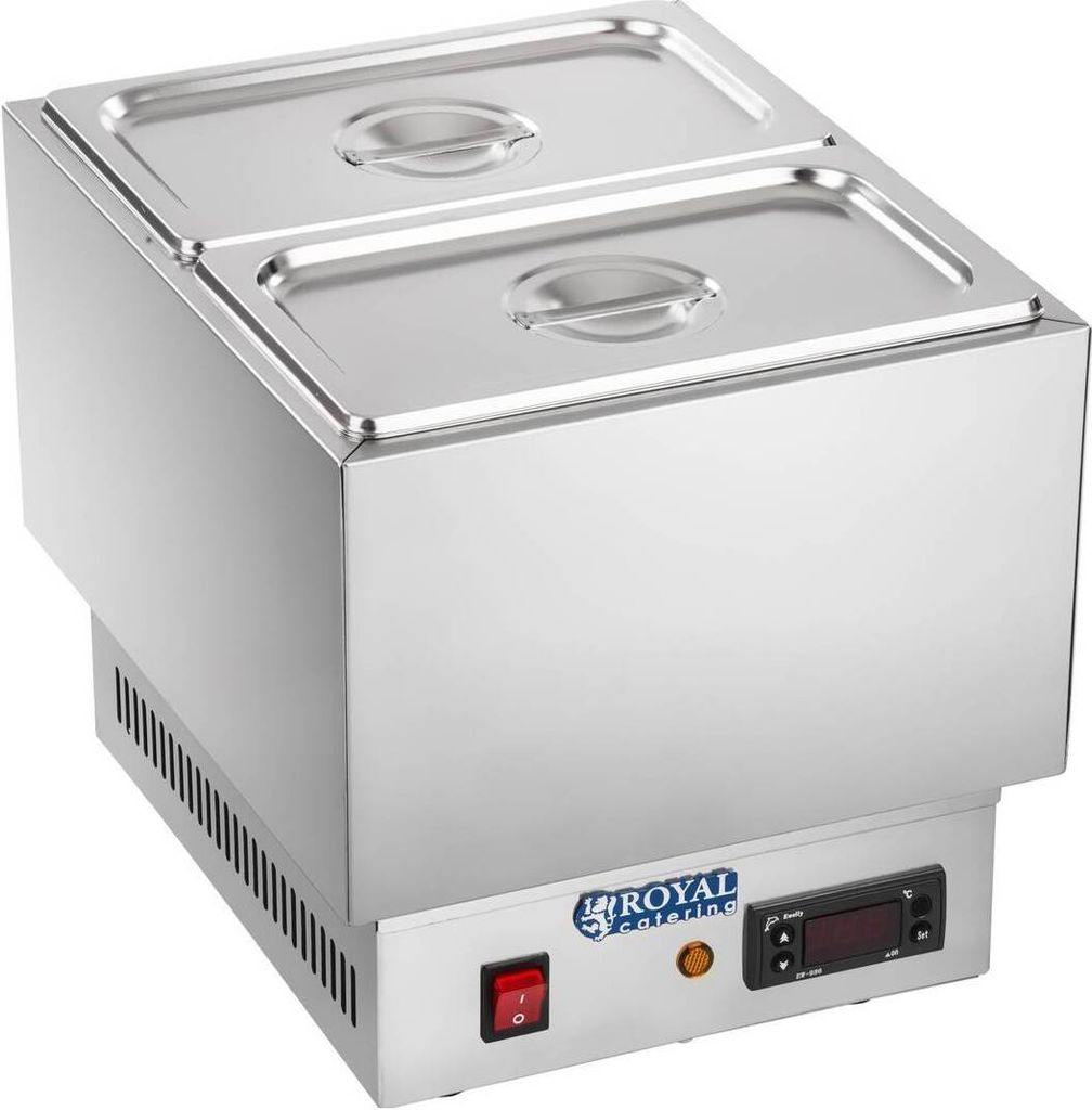 Expondo Royal Catering Schokoladenschmelzgerät - 2 GN 1/4 Behälter