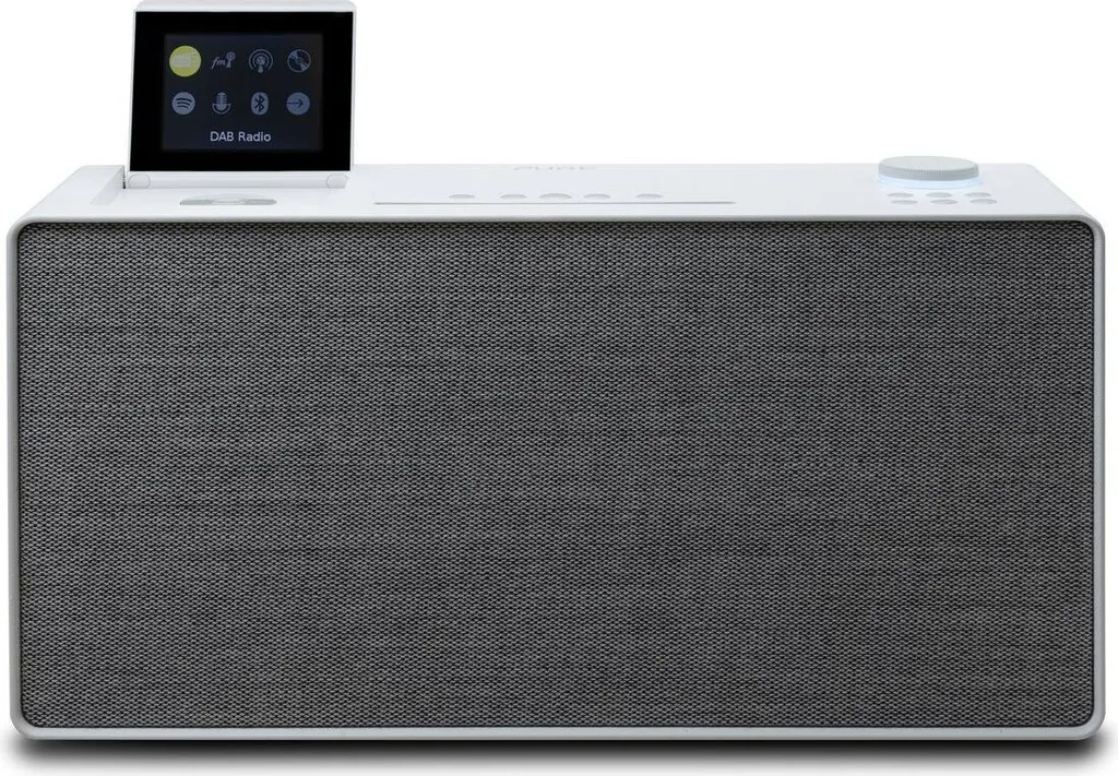 Pure Evoke Home Blanc - Système Musique avec Spotify Connect et CD