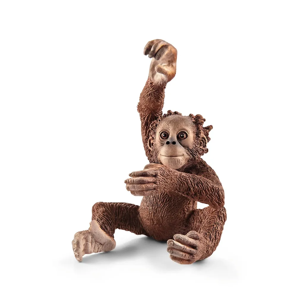 Figurine Schleich Jeune Orang-Outan - Le Cadeau Idéal Durable et Sain