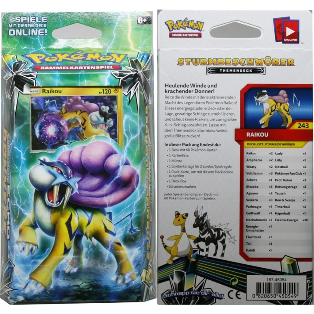 Jeu de Cartes Pokémon Invocateur d'Orage Français - Écho du Tonnerre