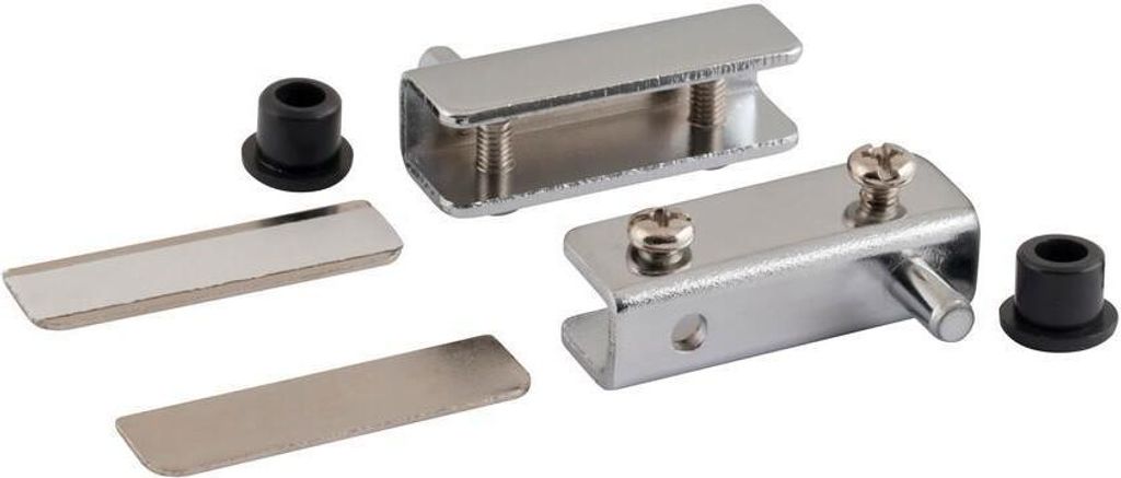 Walteco Nábytkový závěs pro skleněná dvířka 40x13,5mm, Obrázek produktu 