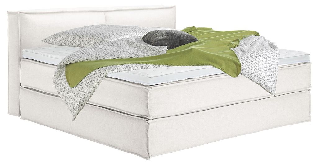 home24 Boxspringbett mit Kopfteil - Premium