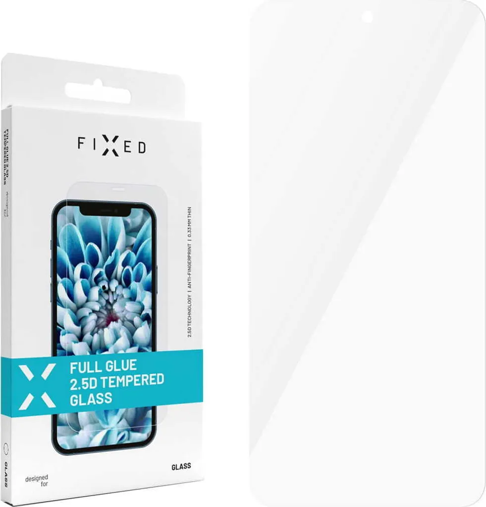 FIXED Fixed | FIXG-1256 | Screen Protector | Samsung | Galaxy S24/S25 | Tempered Glass | Transparent | 2.5D