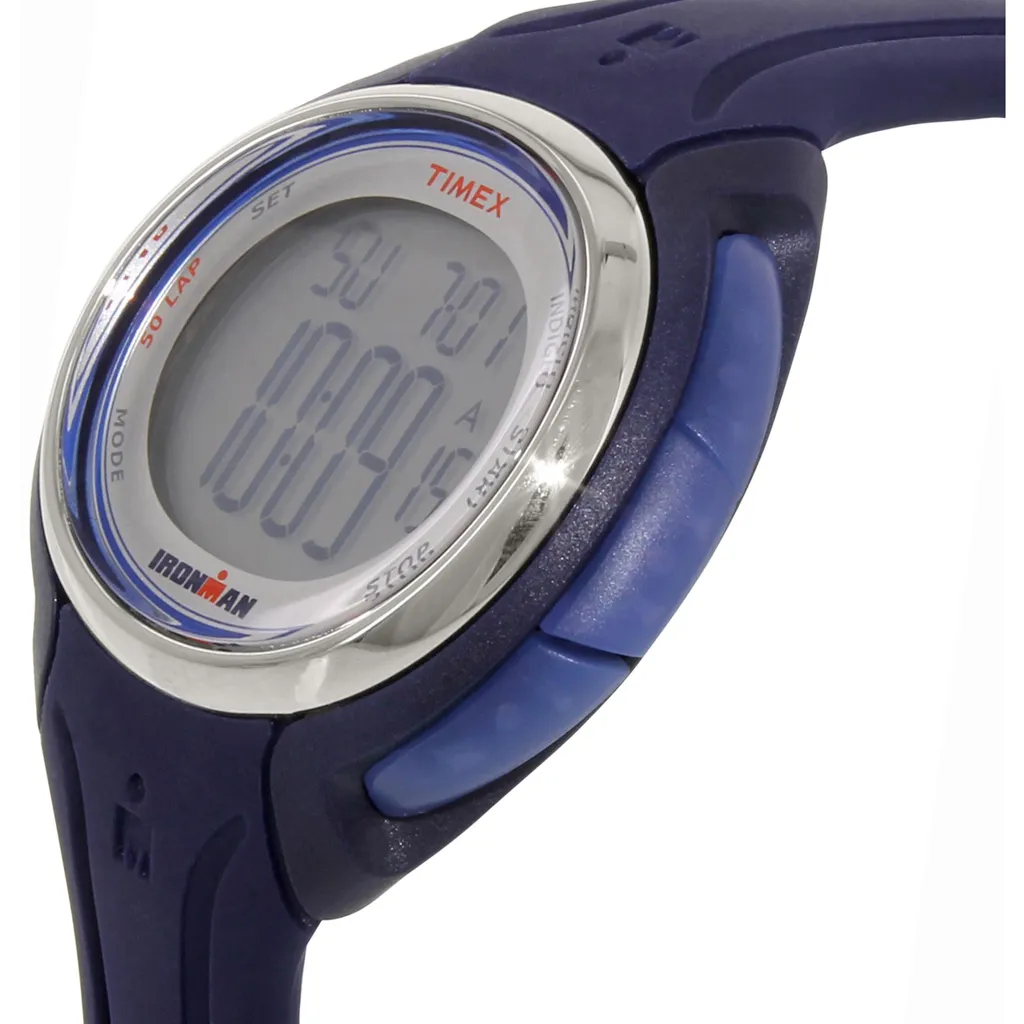 Timex Ironman Sleek 50 Montre Étanche 100m avec Éclairage Indiglo