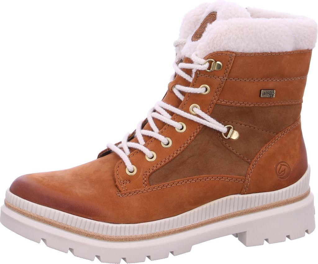 Remonte Damen Leder Stiefelette mit Warmfutter, Weite G & Produktbild 