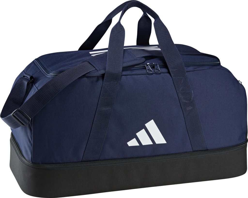 adidas TIRO LEAGUE Größe M Sporttasche blau/schwarz/weiß Produktbild 