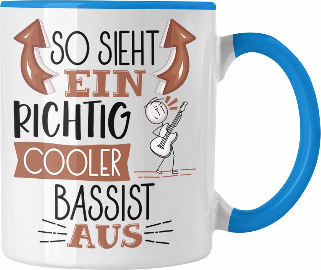 Trendation - So Sieht Ein Richtig Cooler Bassist Aus Tasse Produktbild 