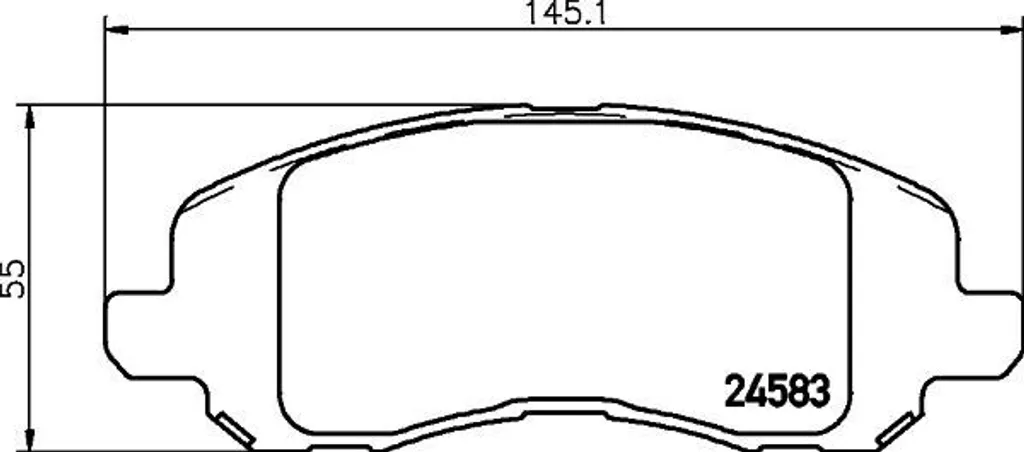 Plaquettes de frein fiables pour remplacer vos pièces Chrysler 200
