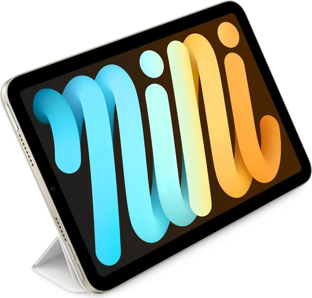 Apple Smart Folio iPad Mini 7 (2024) / 6 Bianco - Custodia Originale - 2