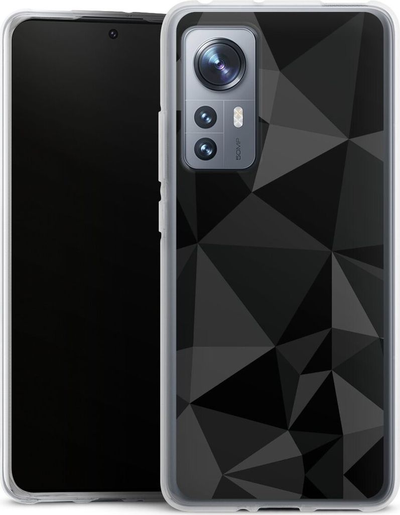DeinDesign Handyhülle für Xiaomi 12 5G Silikon Hülle Case Smartphone Schutzhülle Abstrakt Geometric Muster