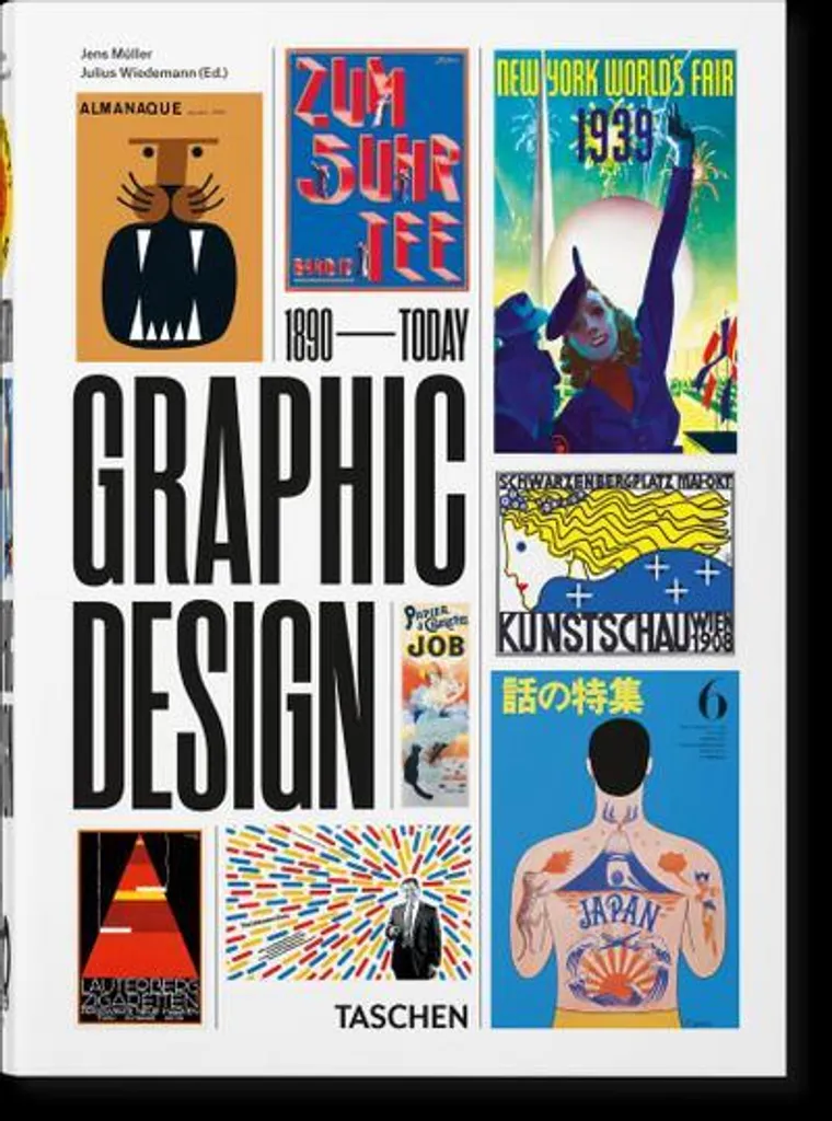 The History of Graphic Design - 40th Ed. : 500 Pages de Design Pur