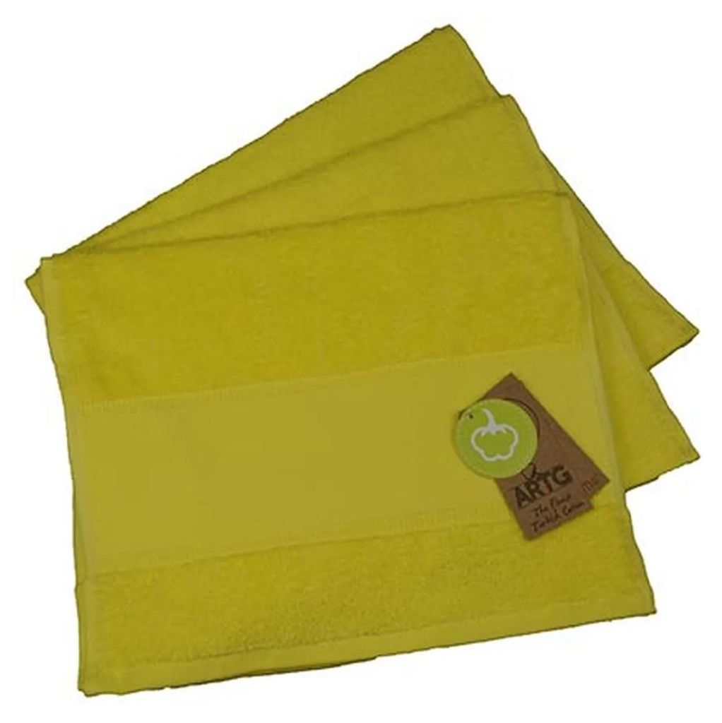 ARTG - "Print-Me" Gäste-Handtuch LT3668 (Einheitsgröße) (Leuchtend Gelb)