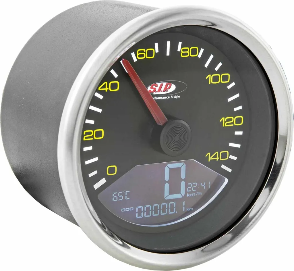 Compteur SIP 140km/h 14000 RPM : L'instrument fiable pour moteur poussé
