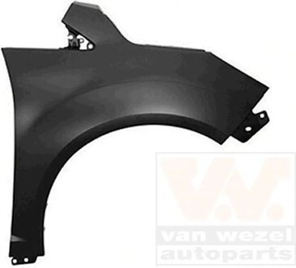 Garde-boue de remplacement pour réparation carrosserie VAN Wezel 1966658