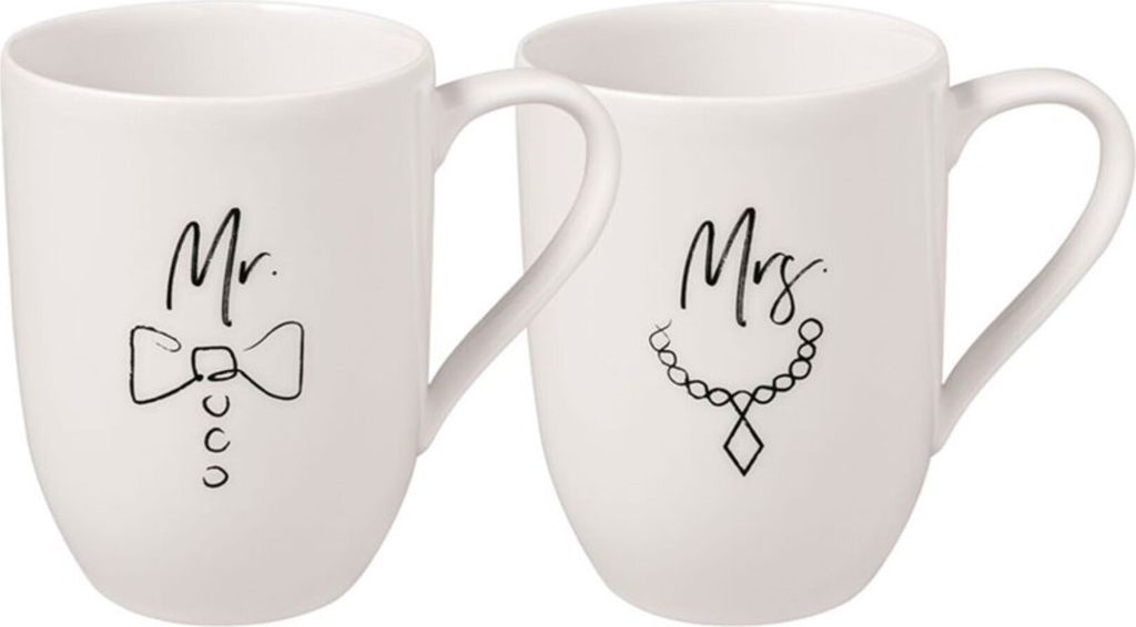 Ensemble de mugs Villeroy et Boch 280 ml Mr And Mrs Image du produit 