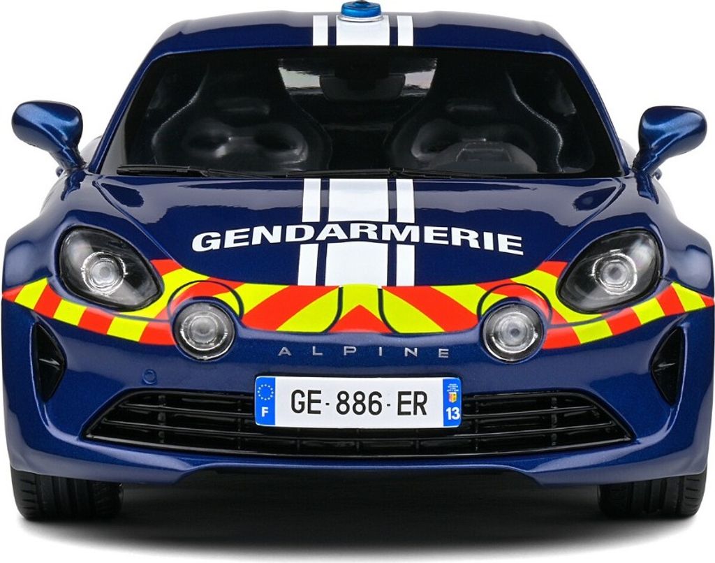 Solido Modellauto Maßstab 1:18 Alpine A110 Gendarmerie blau Produktbild 6