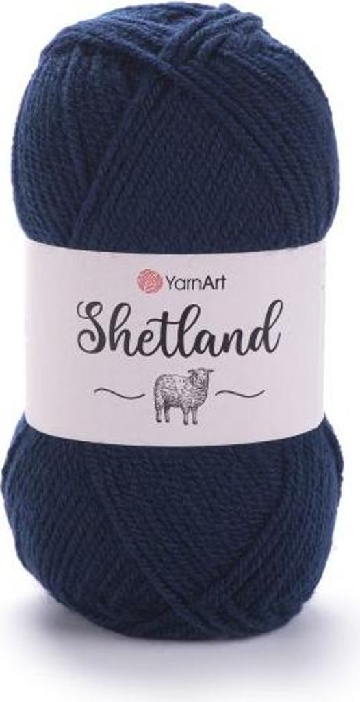 YarnArt Shetland 533 Dunkelpetrol, weiche Wolle für Herbst/Winter Projekte