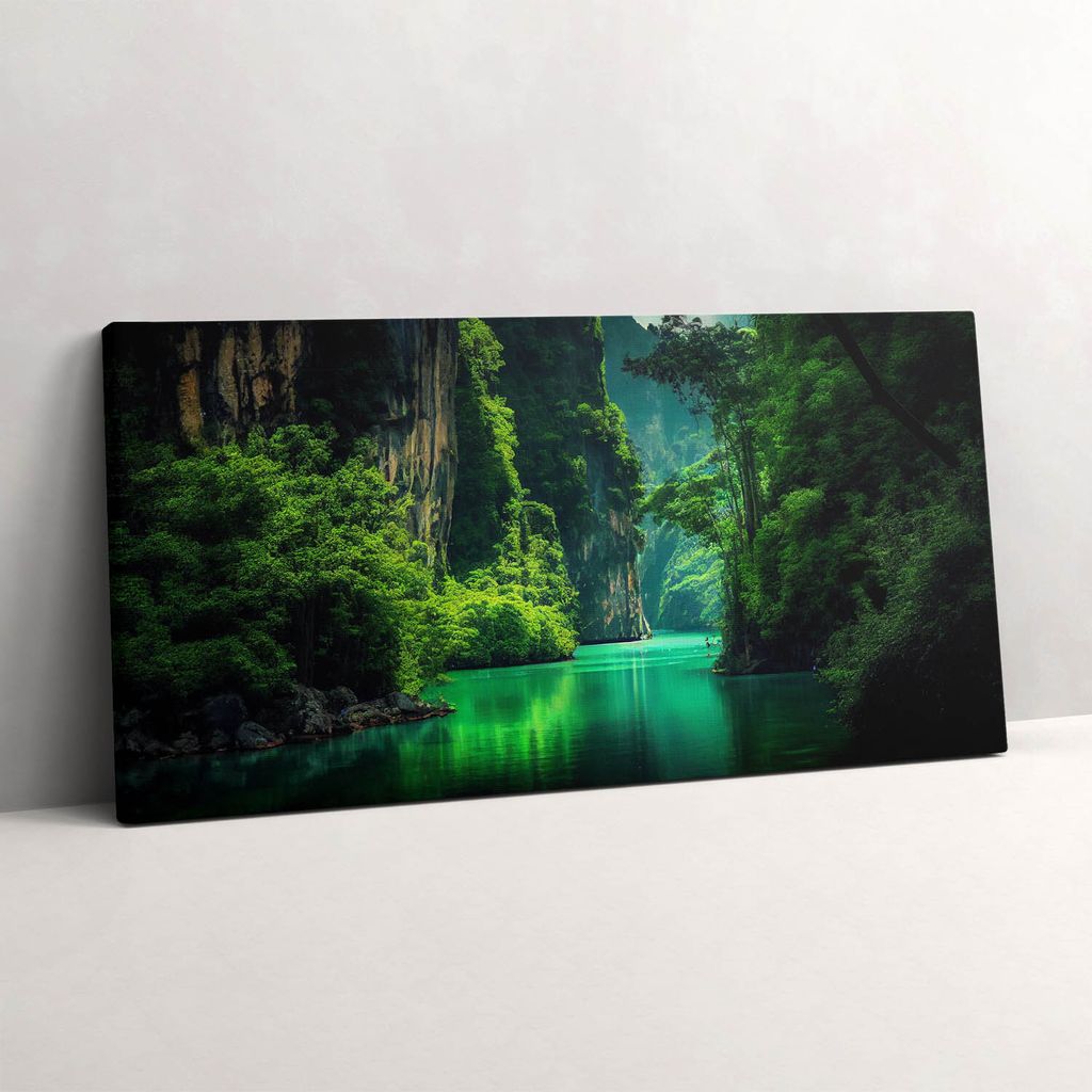 Reisen in Thailand – Leinwandbild Wandbild – 100x50 cm – Leinwandbilder – Wandbilder – Schlafzimmer – Flur