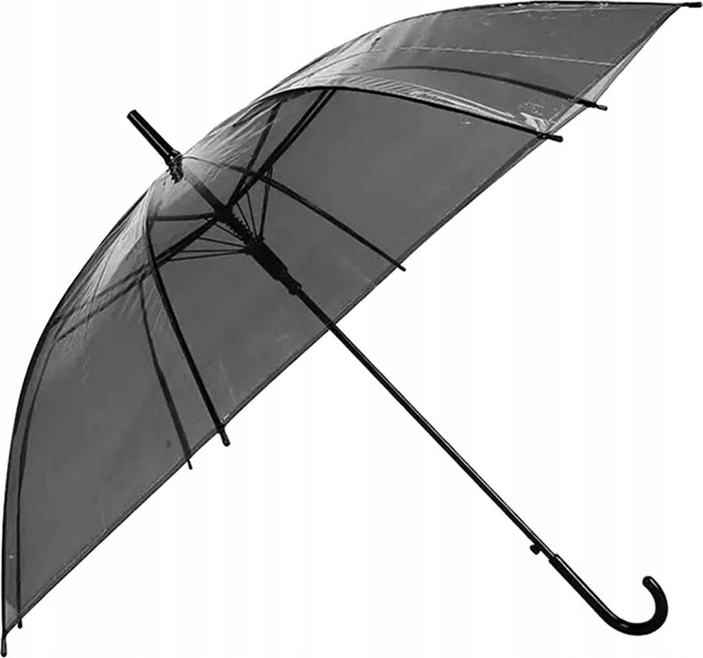 Parasol damski przezroczysty z automatyczną rączką Zdjęcie produktu 
