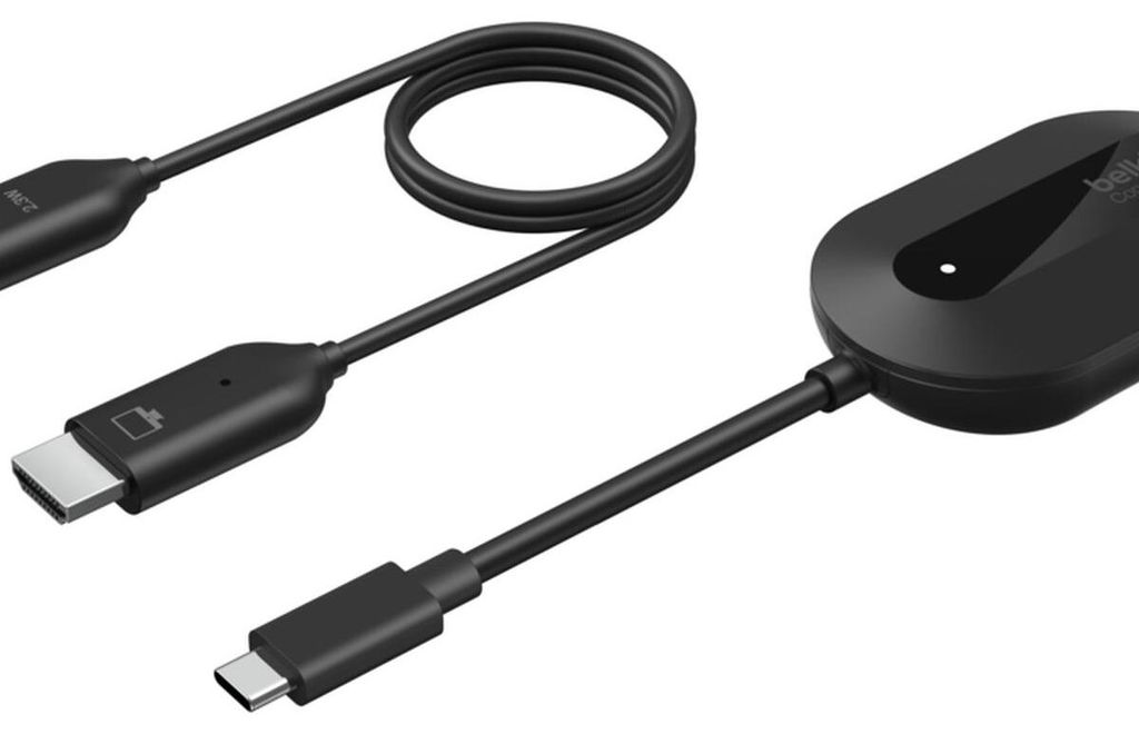 Belkin AVC024HQBK, Dongle, USB, USB Typ-C, 1080p, 60 Hz, Produktbild 