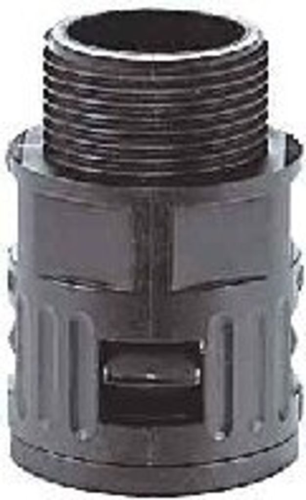 FLEXA RQG-M Schnellverschraubung gerade Gewinde M12x1,5 für Schlauch-Außendurchmesser 13,0mm hochdichtend mit