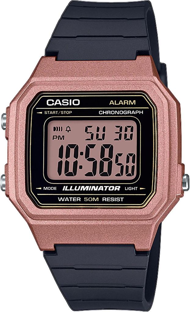 Uhr Casio Herren Schwarz Casio-W-217HM-5AVEF Produktbild 