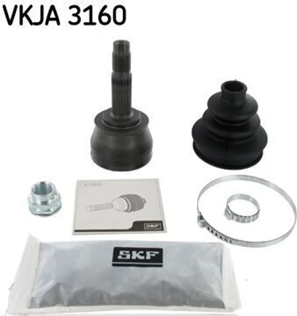 Kit joint de transmission haute résistance SKF VKJA 3160 pour Fiat