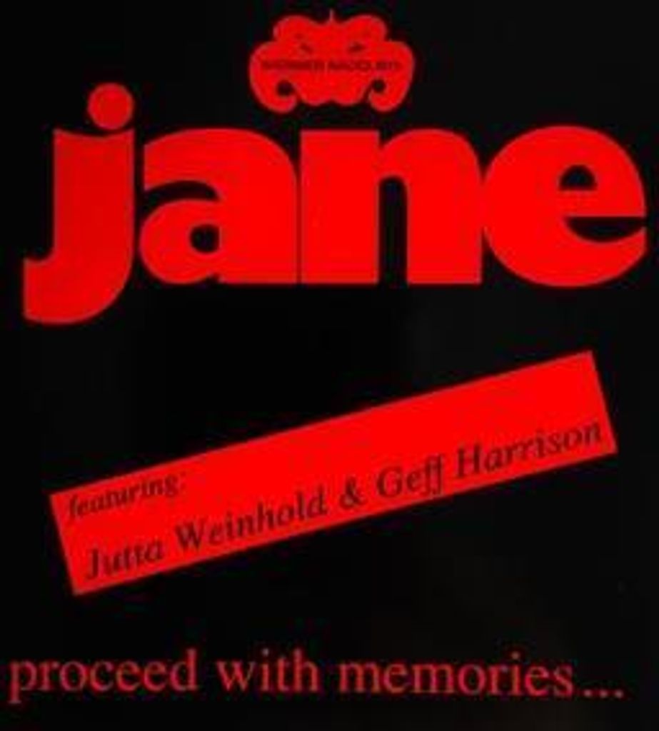 Werner Nadolnys Jane: Proceed with Memories [Limited 2 Disc