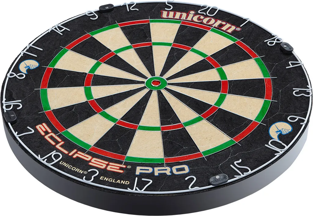 Cible de Fléchettes pour Compétition Unicorn Eclipse Pro Bristle Board