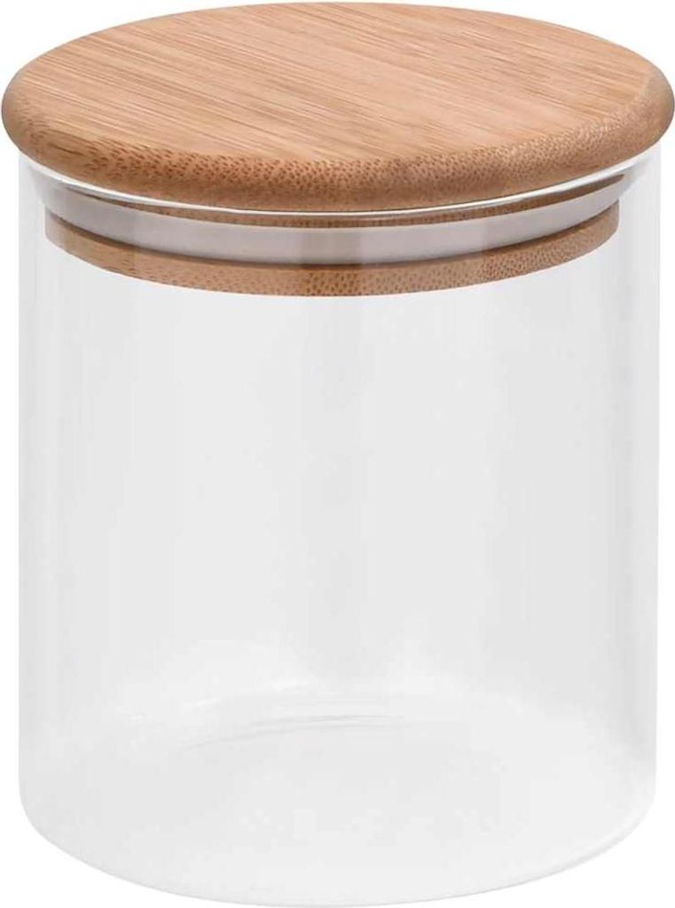 vidaXL Vorratsgläser mit Bambusdeckel 10 Stk. 600 ml Produktbild 
