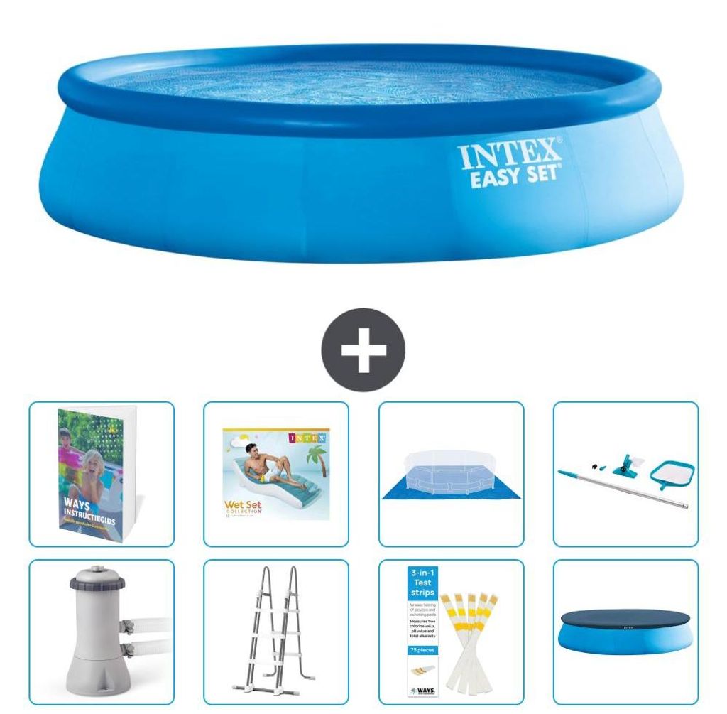 Easy Set Pool Rund - 457x107 cm - 9-teilig S618