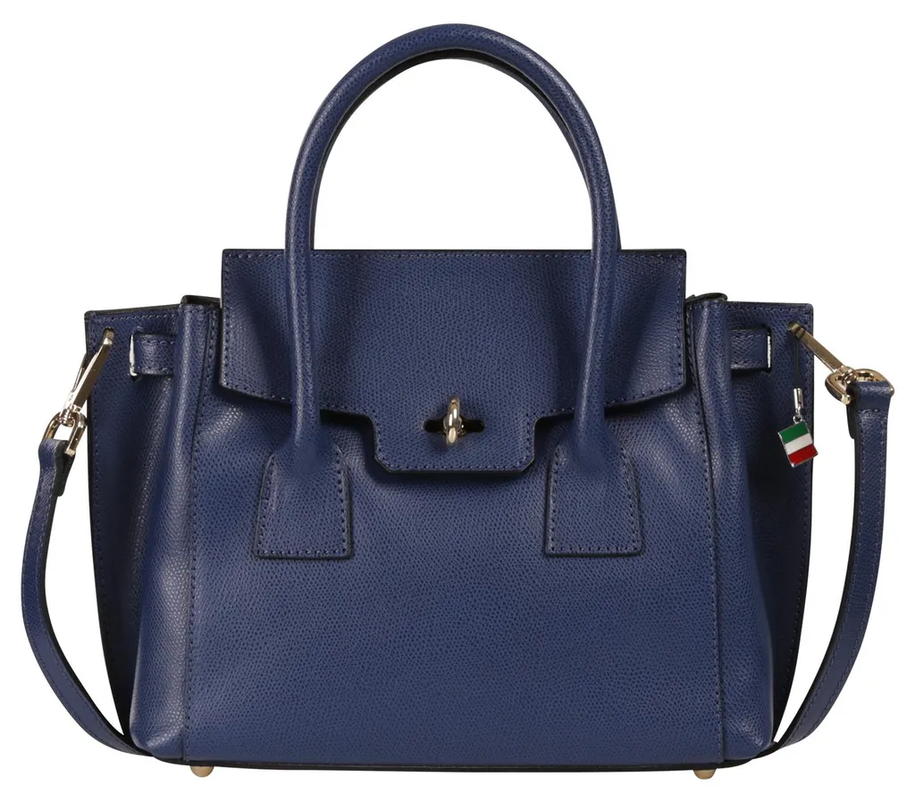 Sac Florence cuir bleu jean OTF848B4 : fini le désordre dans le sac