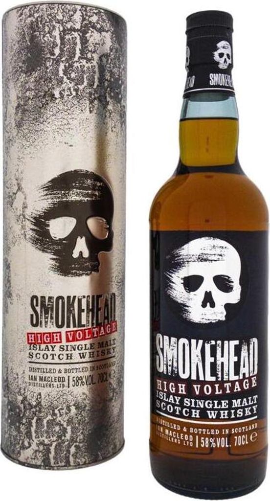 Smokehead High Voltage + Box 700ml 58% Vol. Produktbild 