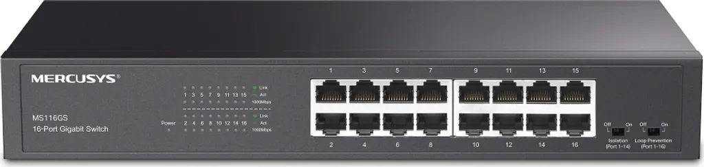 Mercusys MS1X Switch Multi-Ports Extension Réseau Rapide sans Setup - 2
