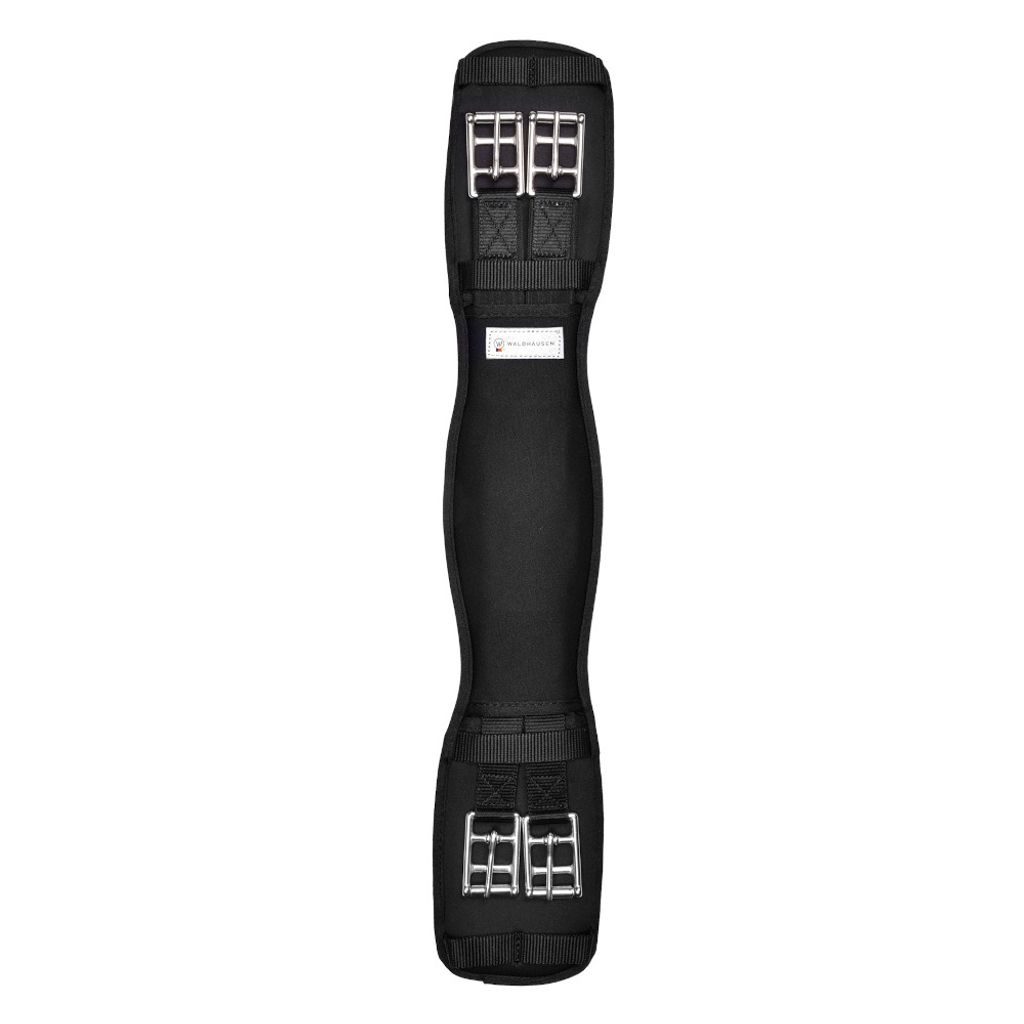 Waldhausen Gel Dressur Sattelgurte Schwarz 40 cm Schwarz 40 cm