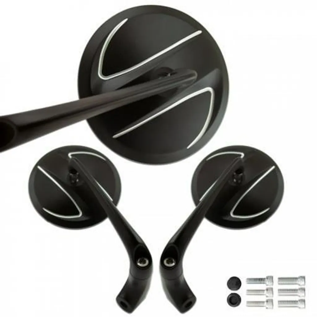 Miroir universel EGO 4 Alu anti-vibration filetage M8-R/L M0-R/L
