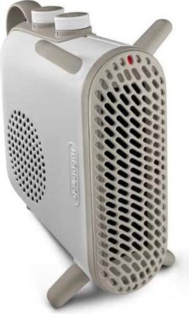 De'Longhi Elektroheizgerät HFS70B20WH 2000W für 60m³ Räume Beige und Weiß