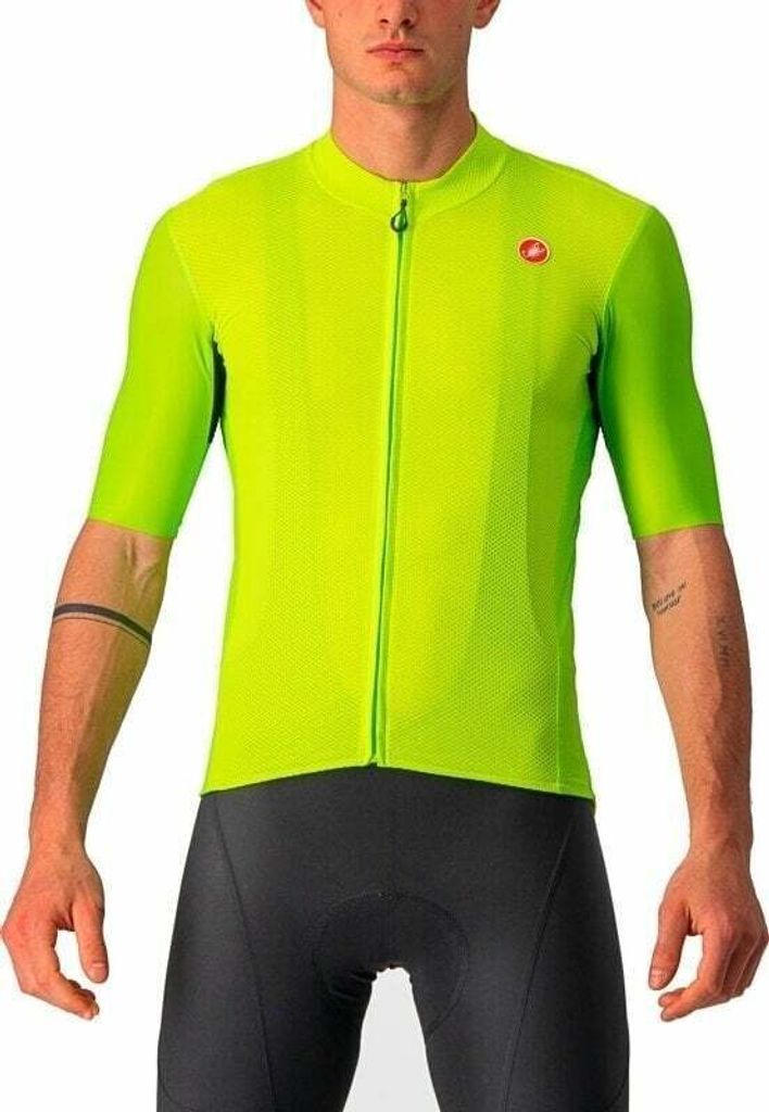 Castelli Endurance Elite Jersey Electric Lime S