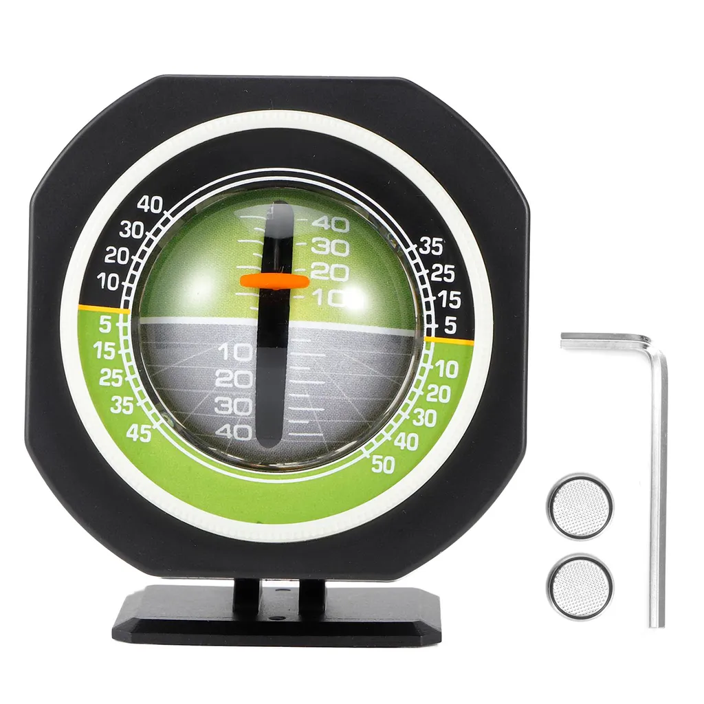 Inclinometro Auto LED Alta Precisione - Sensore Giroscopico Digitale