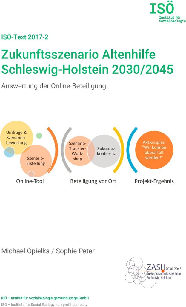 Zukunftsszenario Altenhilfe Schleswig-Holstein 2030/2045