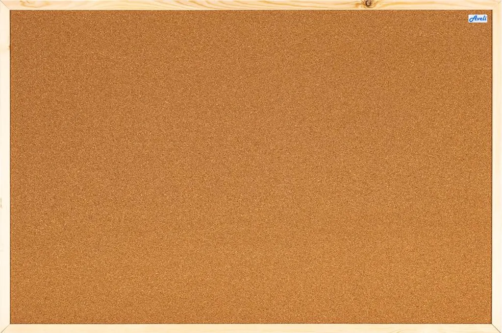 Tableau en liège 90x60 cm cadre bois durable, surface auto-régénérante - 3