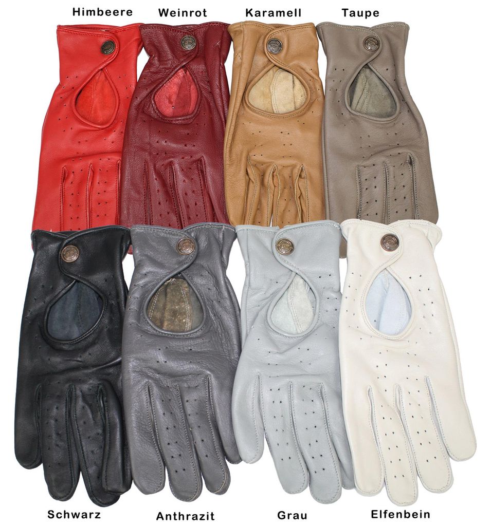 Uni Driving Autofahrer-Handschuhe Lederhandschuhe, Produktbild 