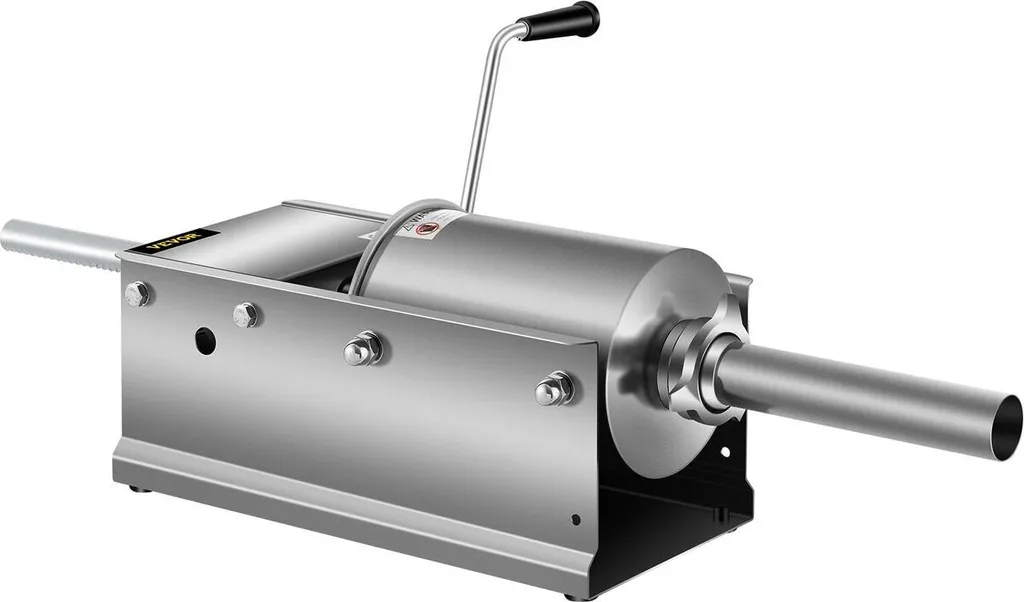 Machine à farcir les saucisses manuelle 3L Inox pour charcuterie - 9